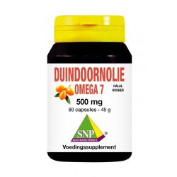 Duindoorn olie omega 7 500 mg