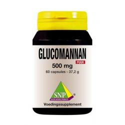 Glucomannan 500 mg puur