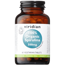 Organic Spirulina 500 mg tablets