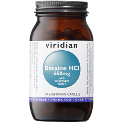 Betaine HCl 650 mg with Gentian Root