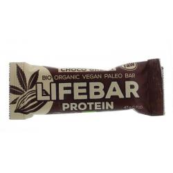 Lifebar plus choco green protein bio