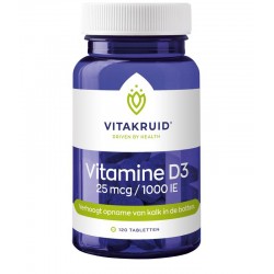 Vitakruid vitamine d3 25...